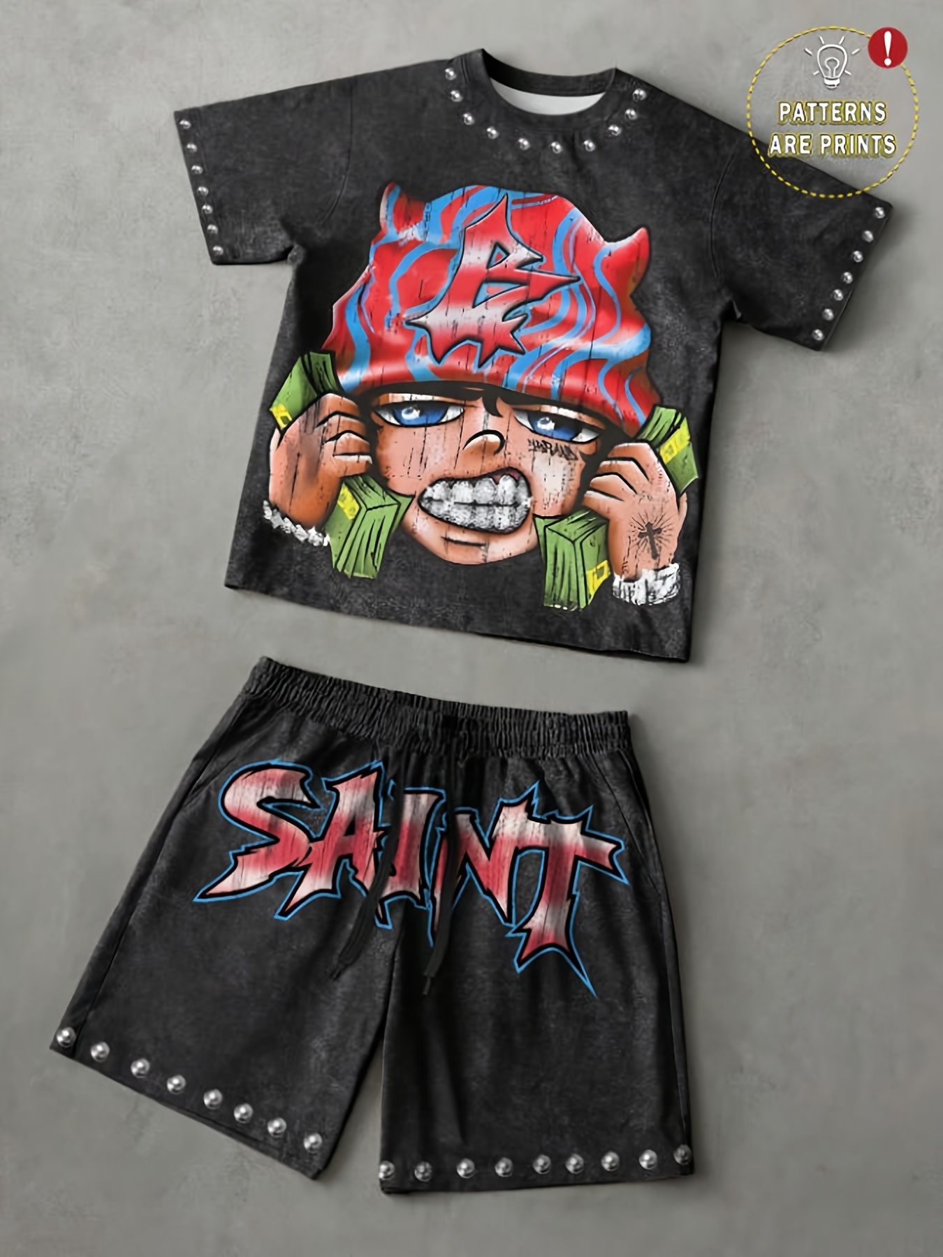 Street Fashion Style - 2026 Summer New Men's Short-Sleeved Set