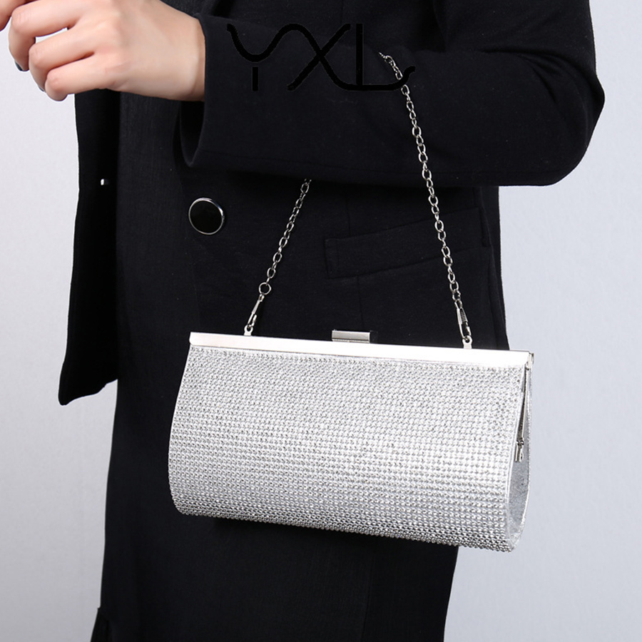 Chain Women Evening Bag Clip S - Street Fashion Photo reseña y precio