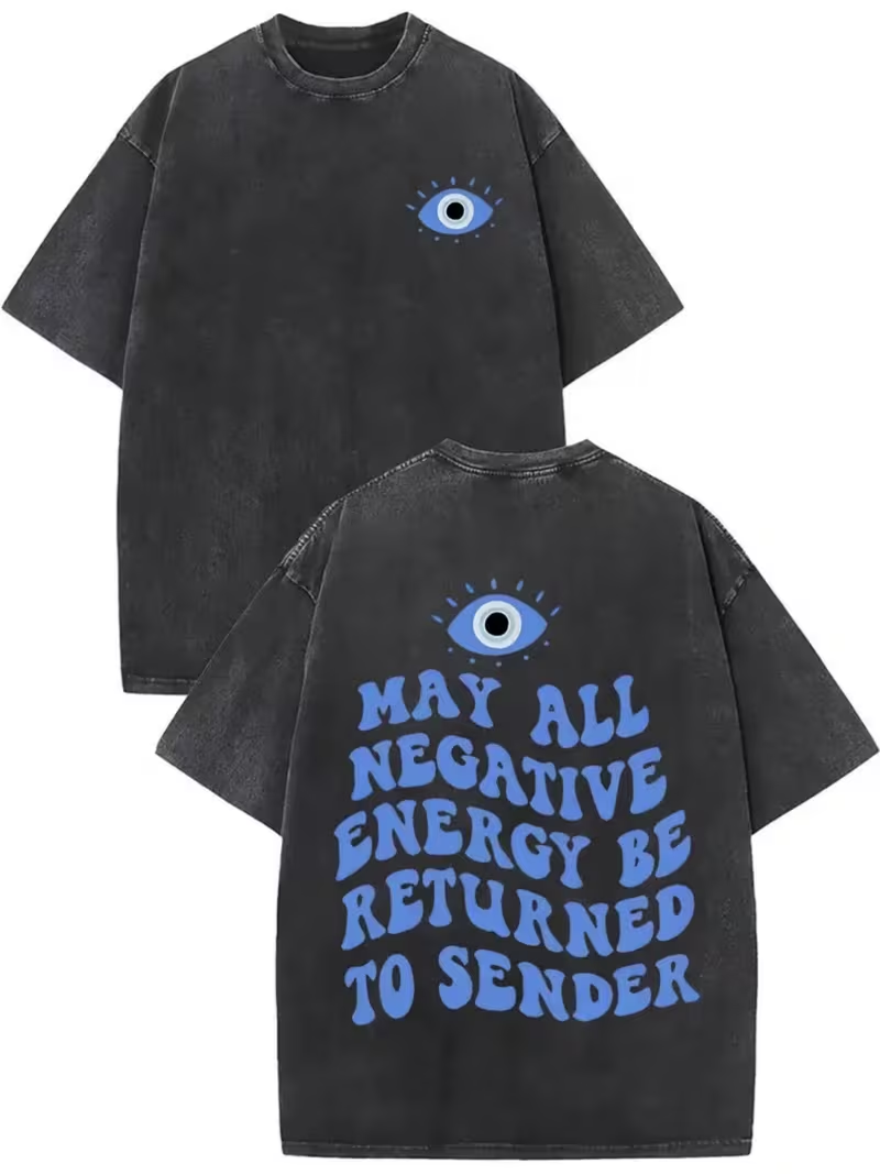 Blue Evil Eye Negative Energy  - Street Style Fashion Quotes reseña y precio