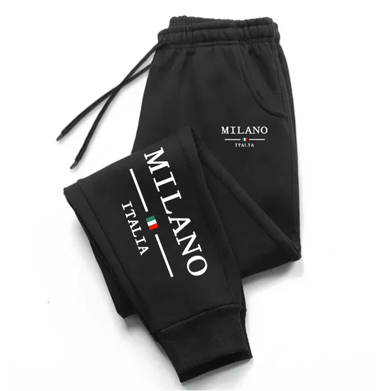 Milan Printed Mens Sweatpants  - Street Fashion Of Milan reseña y precio