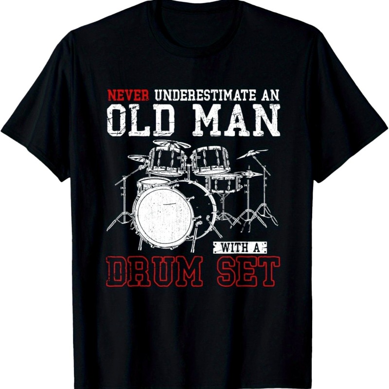 Men's Fun Drummer Quotes T-shi - Street Style Fashion Quotes reseña y precio