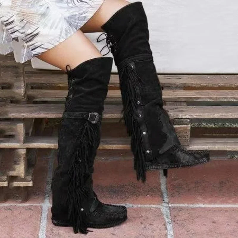 Fashion Bohemia Knee-length Wo - Street Fashion Girl reseña y precio