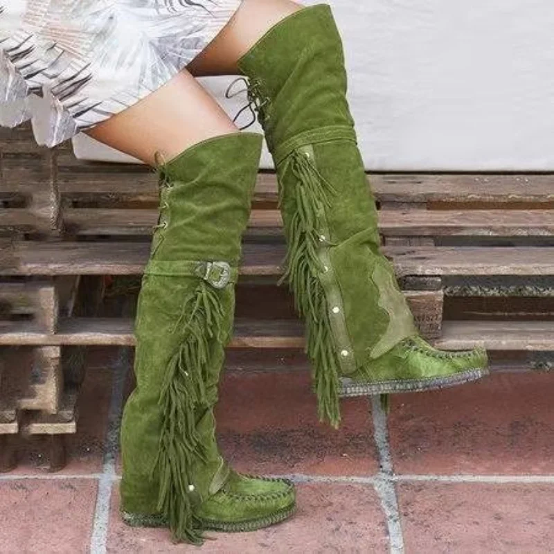 Fashion Bohemia Knee-length Wo - Street Fashion Girl reseña y precio