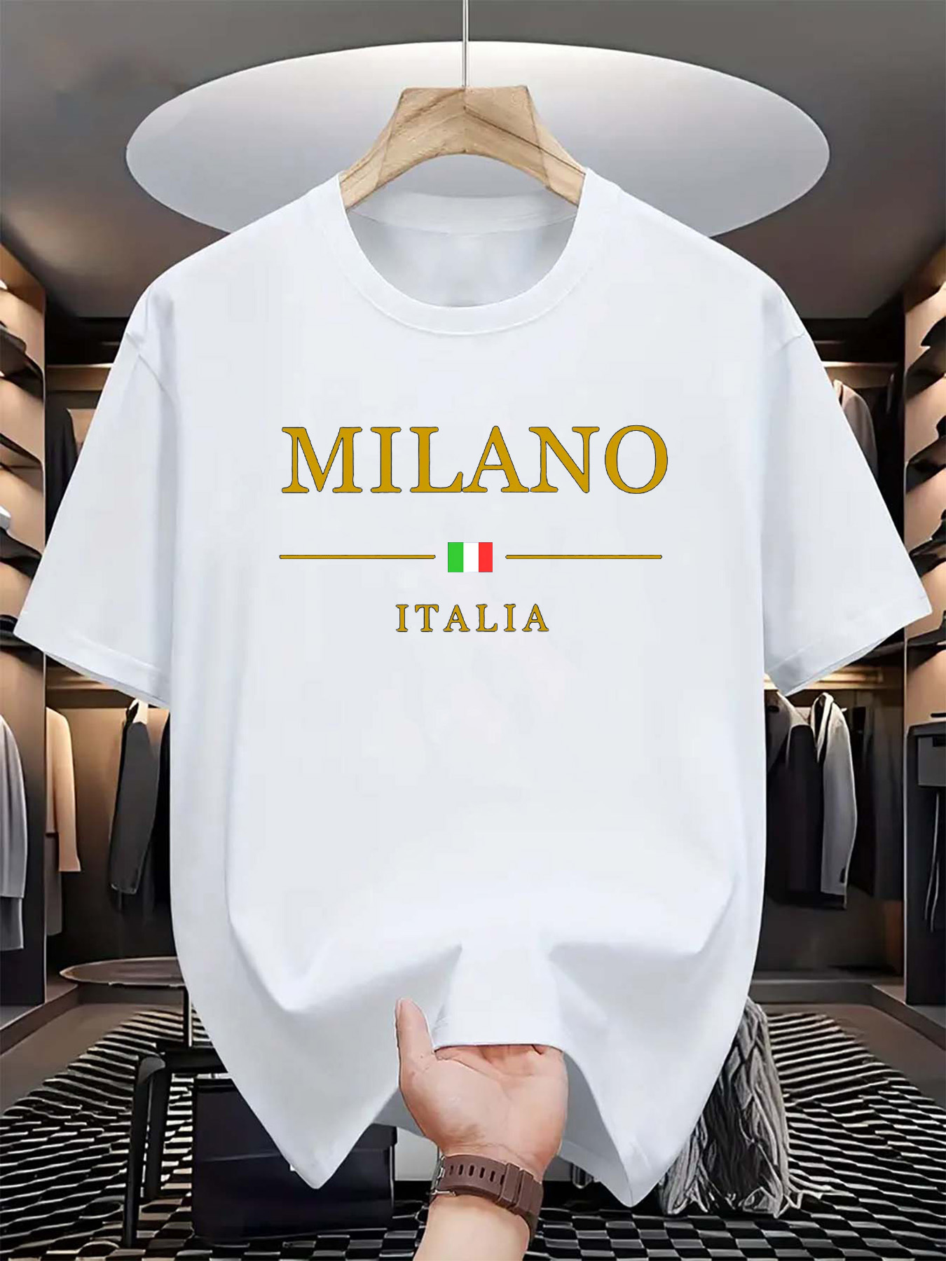 Italian Milan Print Men Women  - Street Fashion Of Milan reseña y precio
