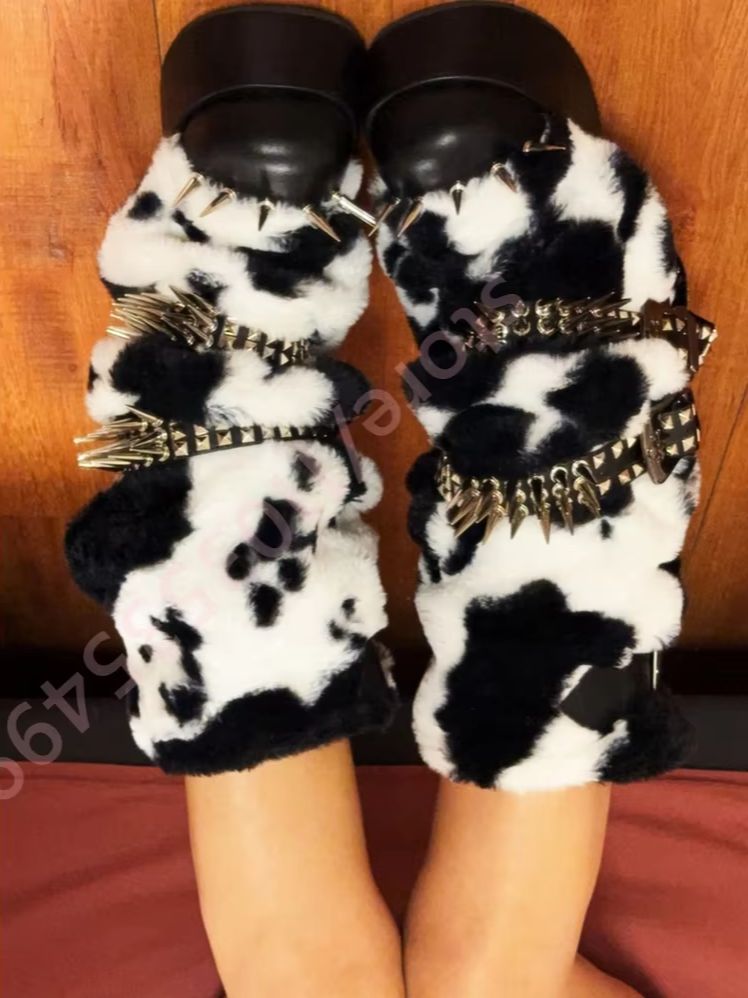 Winter Platform Cow Print Plus - Street Fashion Winter 2026 reseña y precio