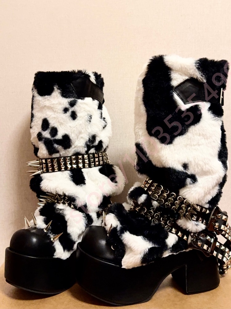Winter Platform Cow Print Plus - Street Fashion Winter 2026 reseña y precio