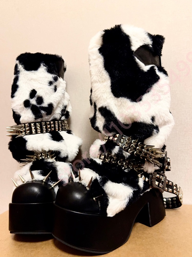 Winter Platform Cow Print Plus - Street Fashion Winter 2026 reseña y precio
