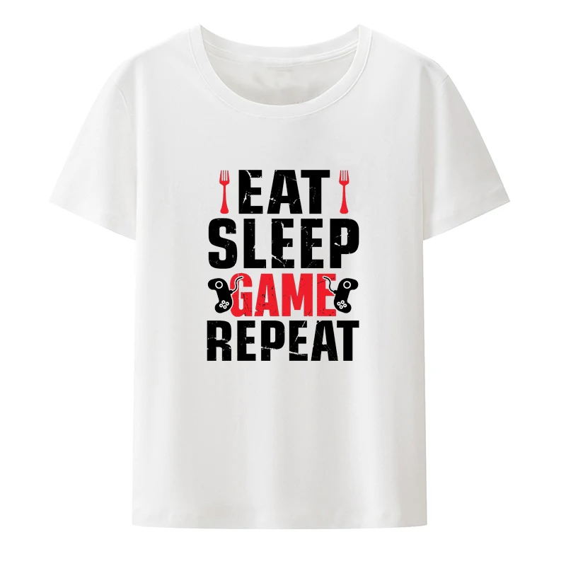 Funny Gaming Quotes Eat Sleep  - Street Style Fashion Quotes reseña y precio