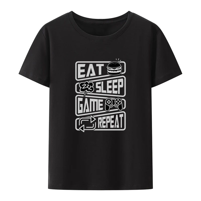 Funny Gaming Quotes Eat Sleep  - Street Style Fashion Quotes reseña y precio