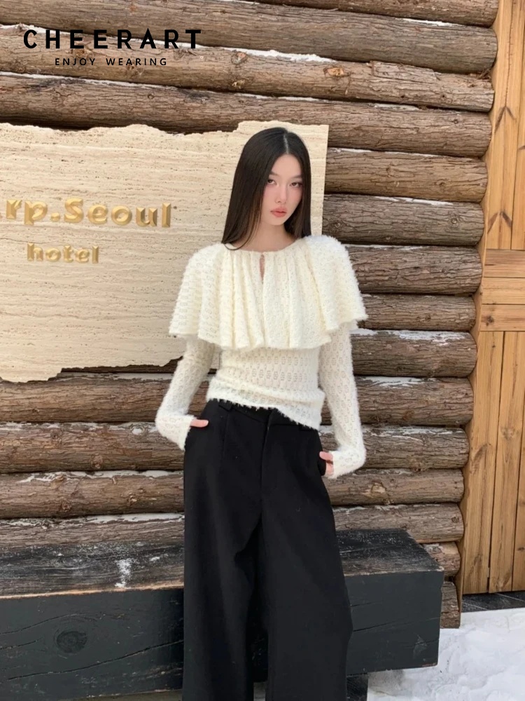 CHEERART Designer Cloak Long S - Street Fashion Winter 2026 reseña y precio