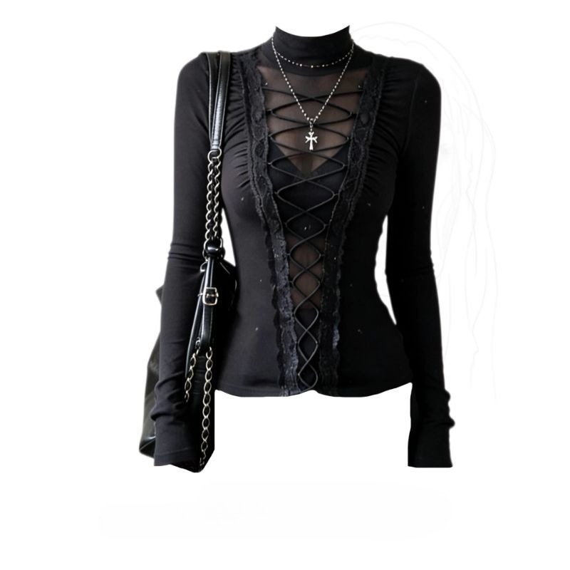 Retro 2000s Vintage Gothic Lon - Street Fashion In Japanese reseña y precio