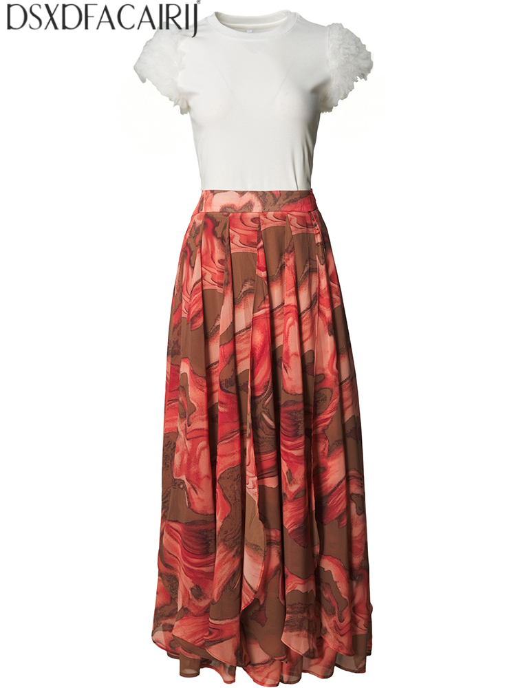 DSXDFACAIRIJ Women's O-Neck Sh - Street Fashion China Models reseña y precio