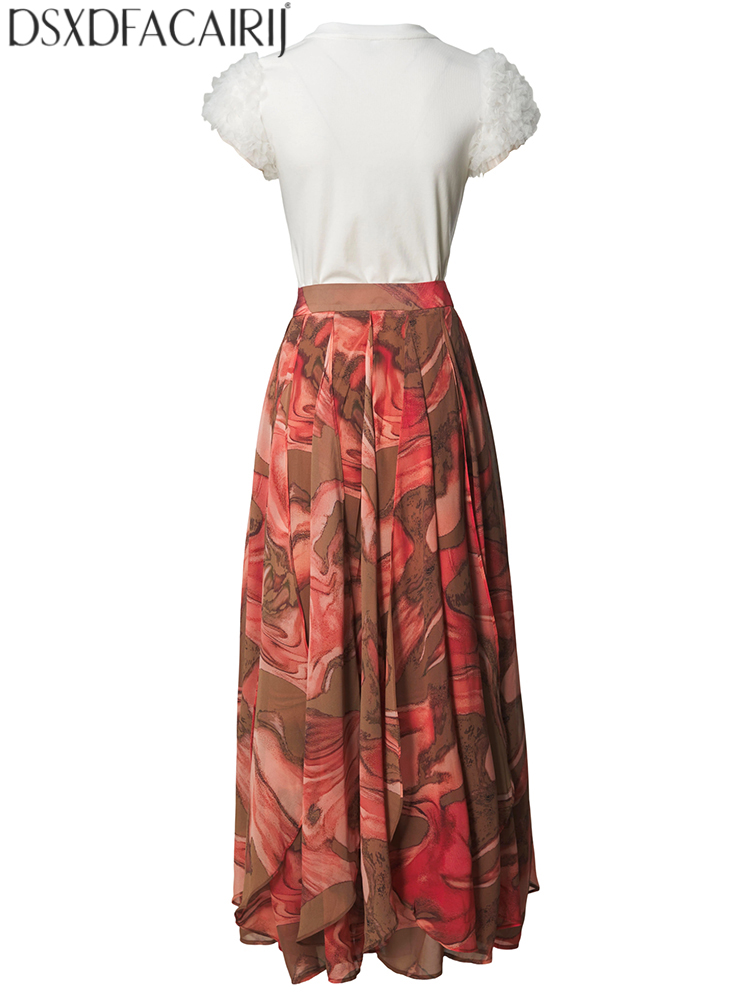 DSXDFACAIRIJ Women's O-Neck Sh - Street Fashion China Models reseña y precio