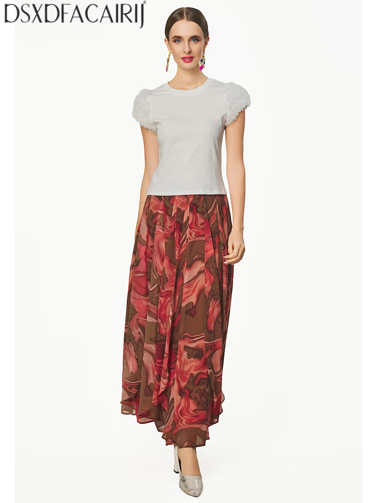 DSXDFACAIRIJ Women's O-Neck Sh - Street Fashion China Models reseña y precio