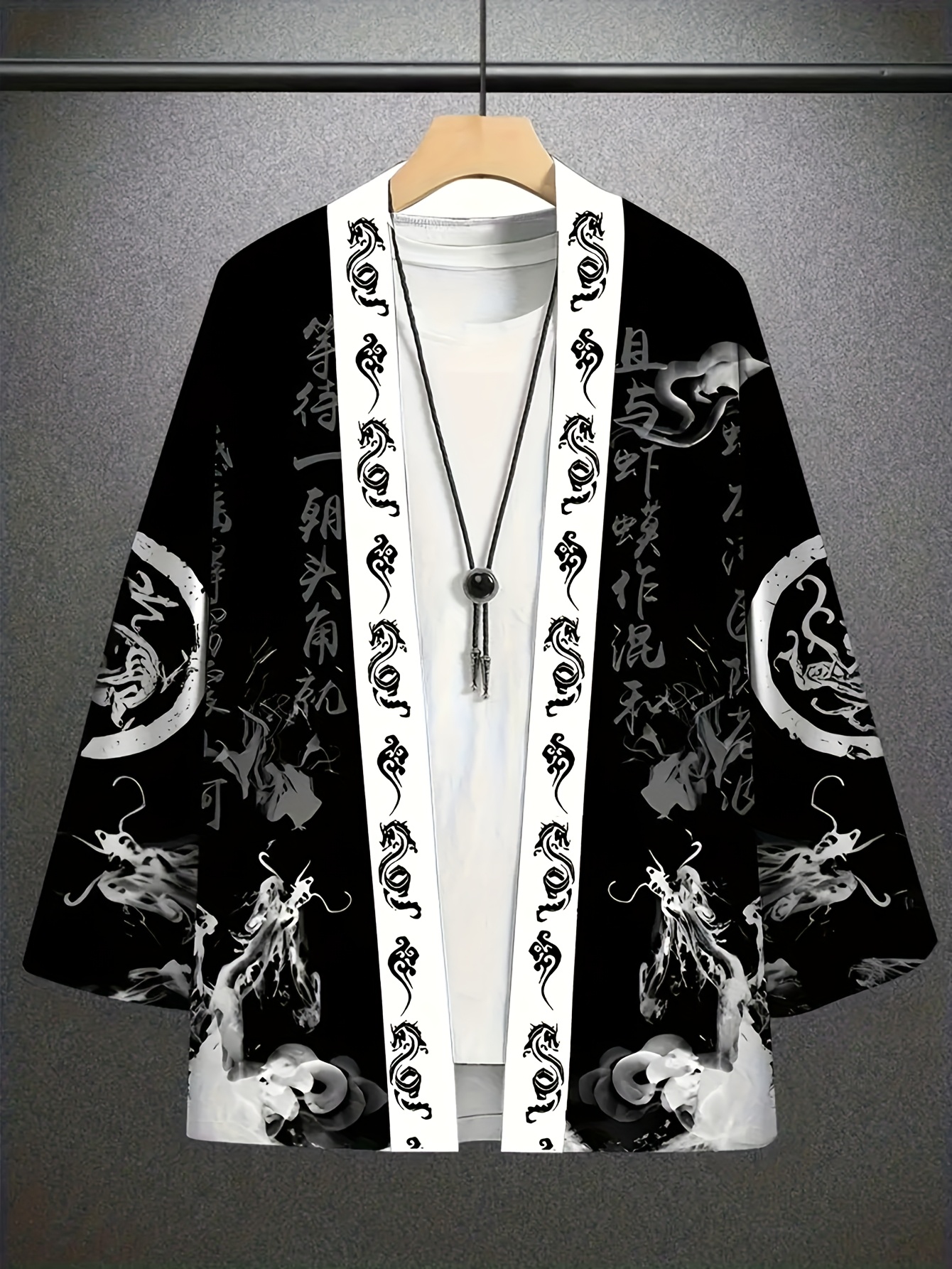 The 2026 summer new men's kimo - Street Fashion Style reseña y precio