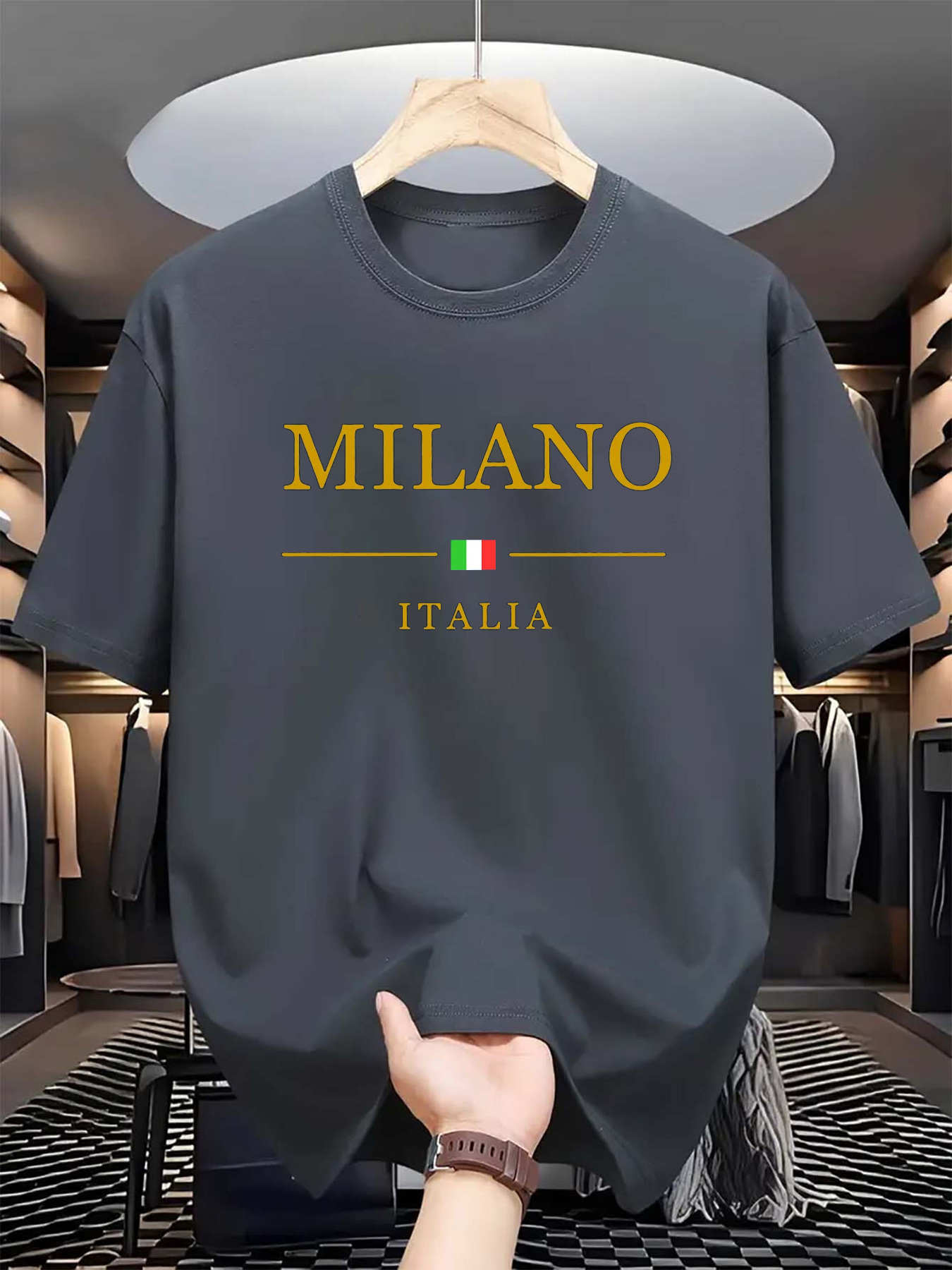 Men's summer 3d printed T-shir - Street Fashion Of Milan reseña y precio