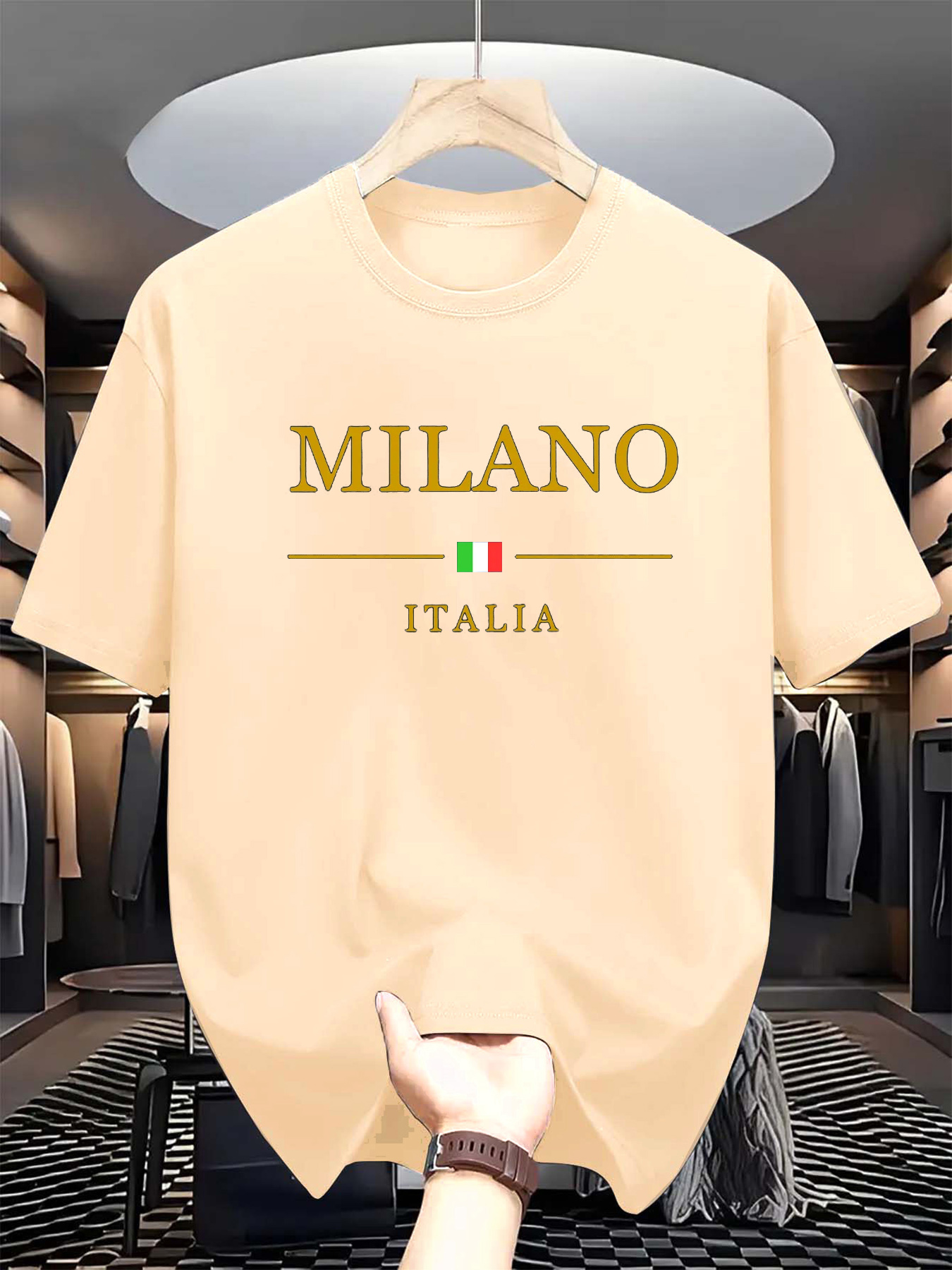 Men's summer 3d printed T-shir - Street Fashion Of Milan reseña y precio