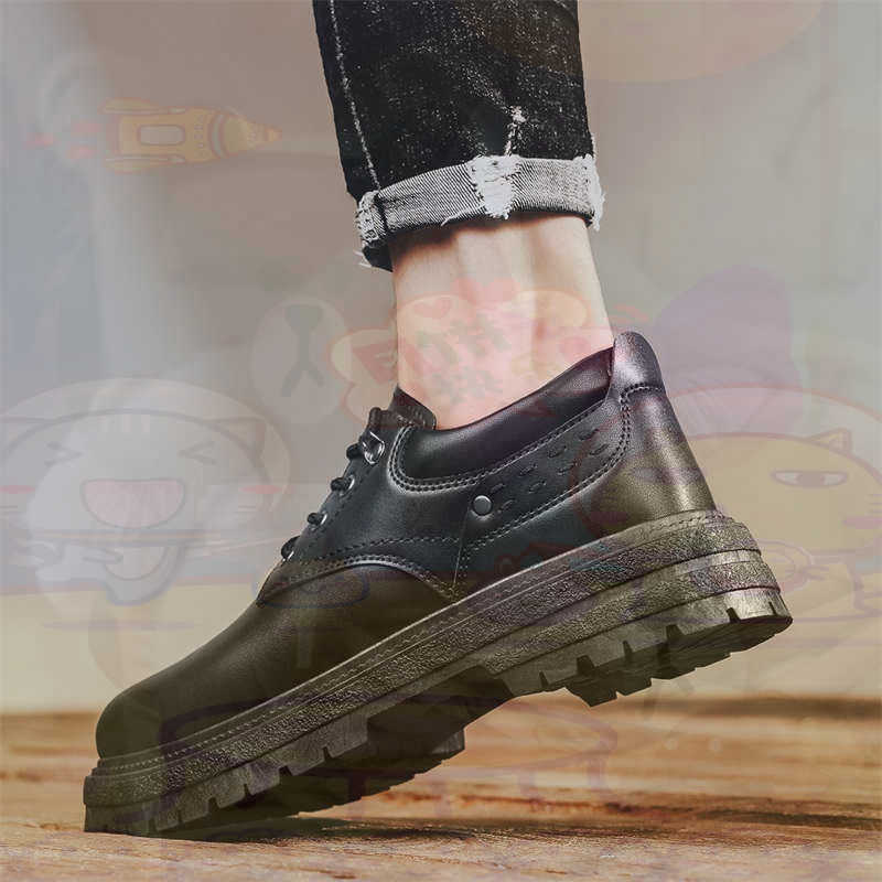 Dark Natural Leather Fashion T - Street Fashion For Short Guys reseña y precio