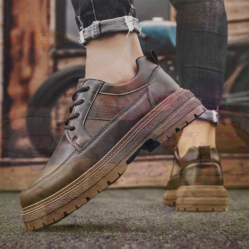 Dark Natural Leather Fashion T - Street Fashion For Short Guys reseña y precio