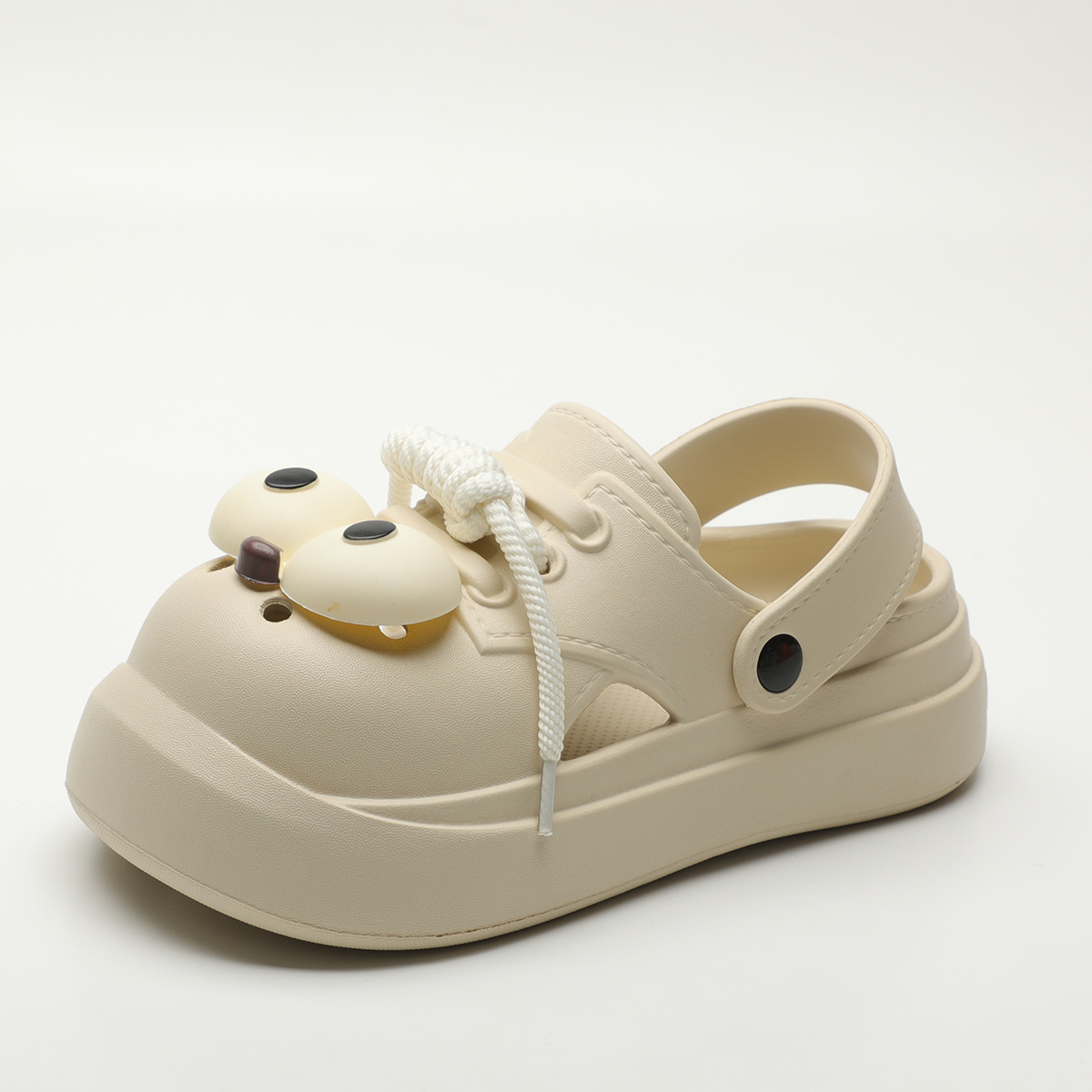 Cute DIY Big Eyes Fashion Clog - Street Fashion Girl reseña y precio