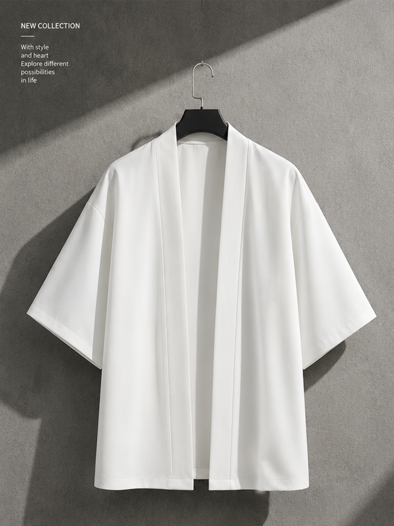 Men's casual top Modern Geomet - Street Fashion Kimono reseña y precio