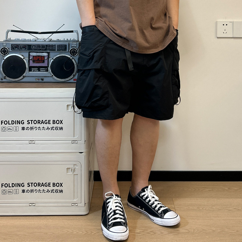 Workwear Multi Pocket Shorts F - Street Fashion In Japanese reseña y precio