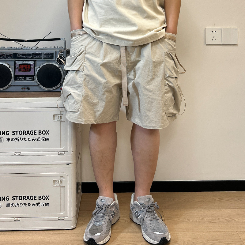 Workwear Multi Pocket Shorts F - Street Fashion In Japanese reseña y precio