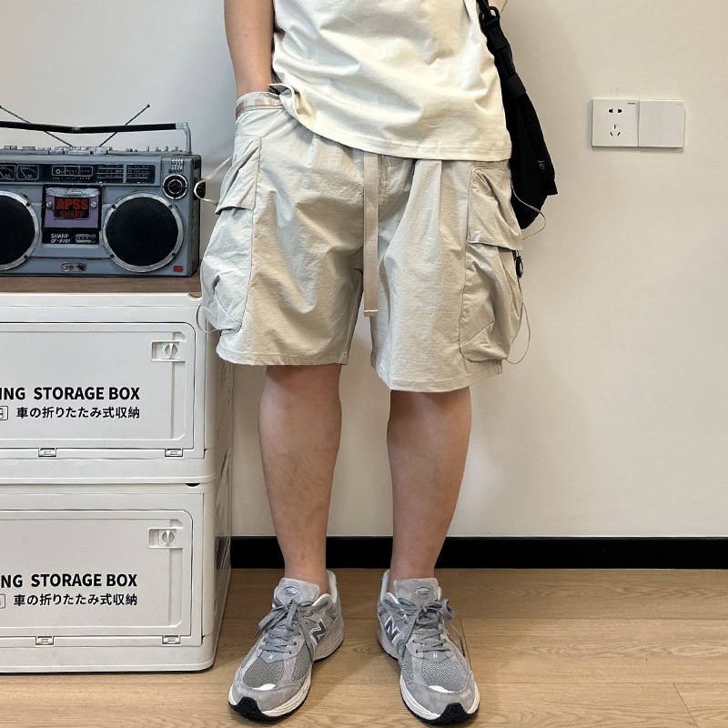 Workwear Multi Pocket Shorts F - Street Fashion In Japanese reseña y precio