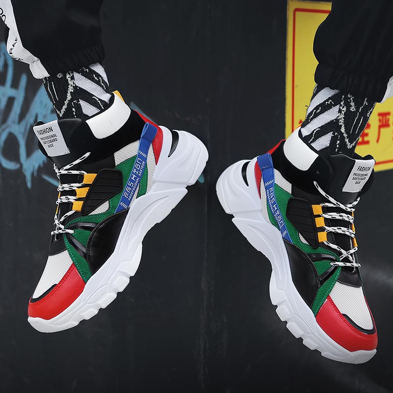 Hightop Summer Men's Sport Sho - Street Fashion For Short Guys reseña y precio