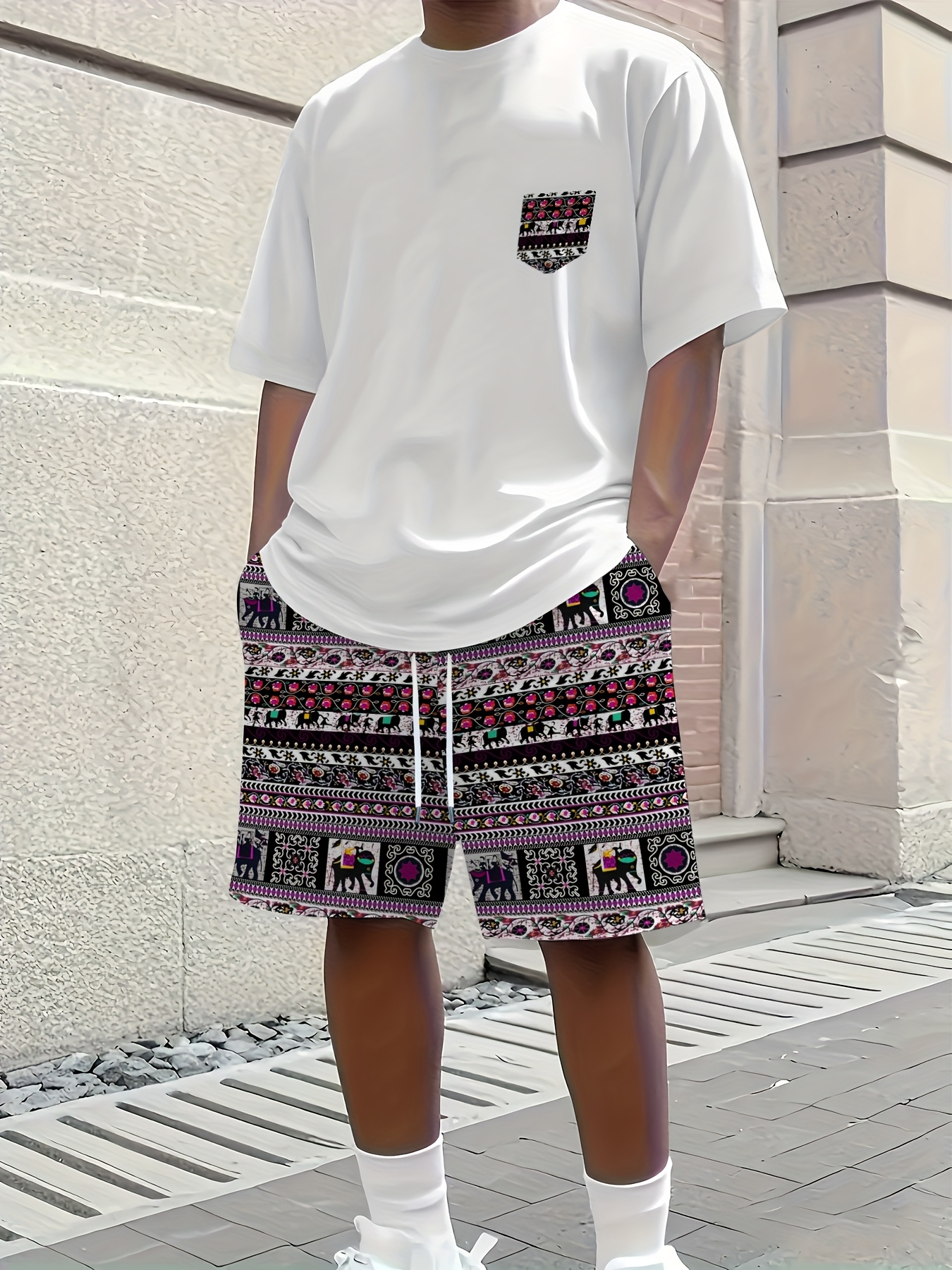 2026 Summer New Men's Short-Sl - Street Fashion Style reseña y precio