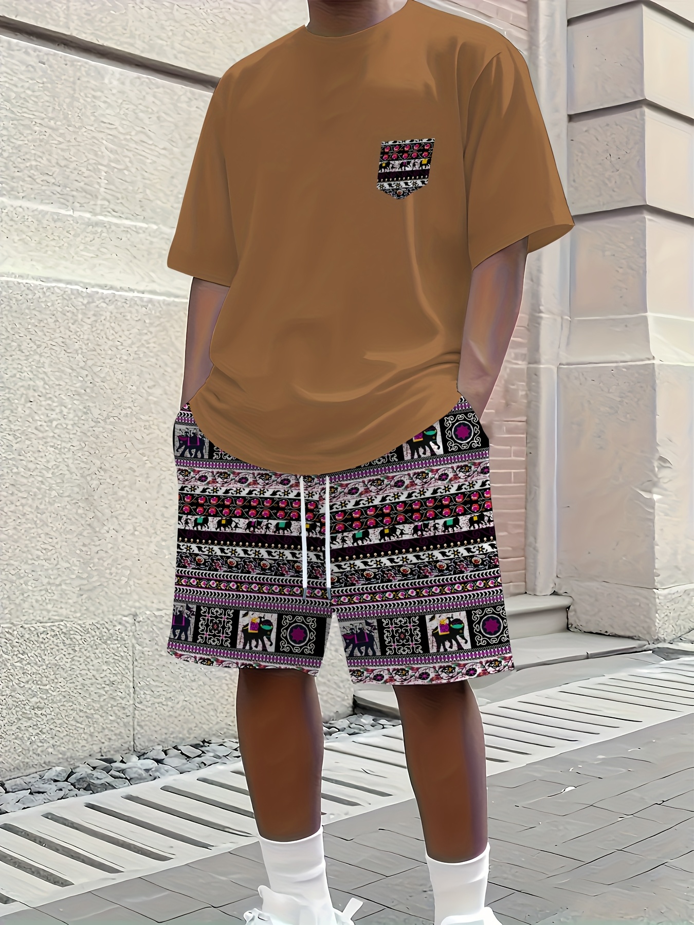 2026 Summer New Men's Short-Sl - Street Fashion Style reseña y precio