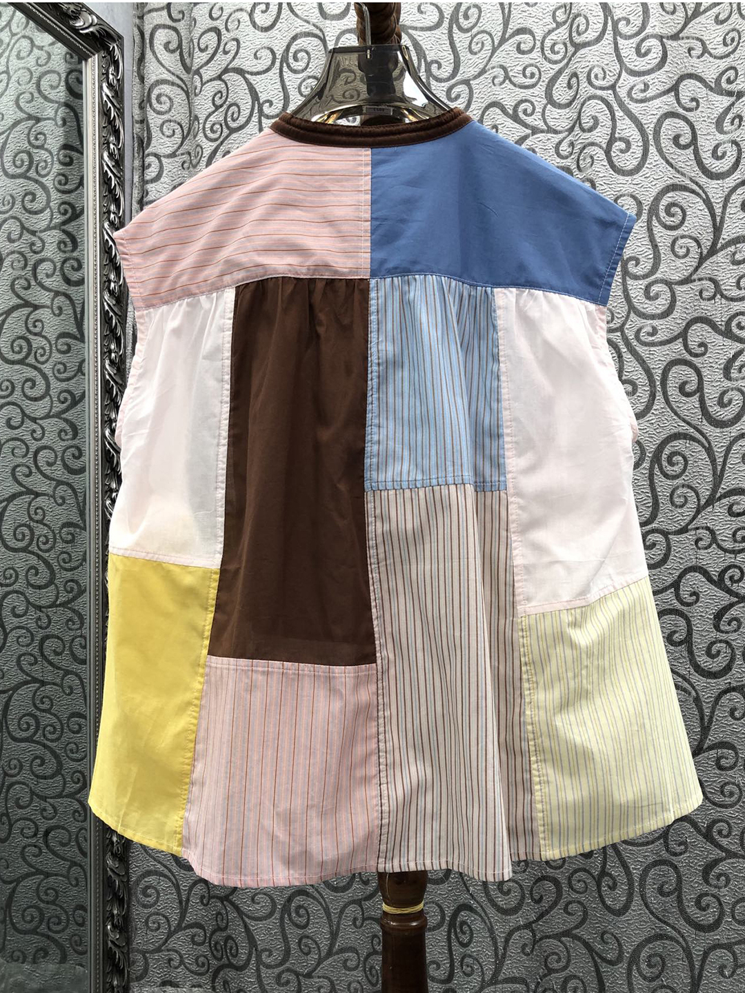 Loose Striped Color Block Slee - Street Fashion Of Milan reseña y precio