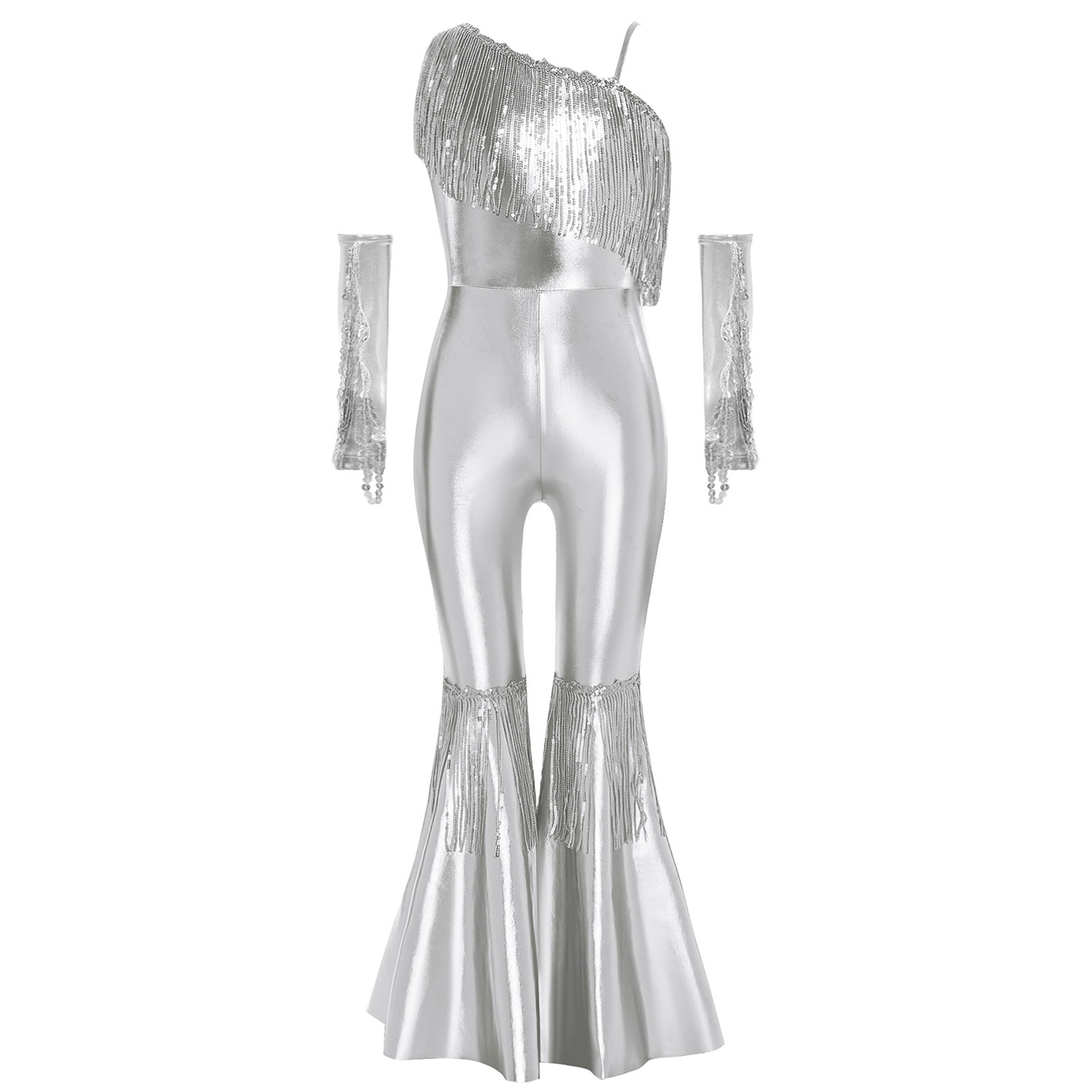 Girls Street Jazz Dance Costum - Street Fashion Girl reseña y precio