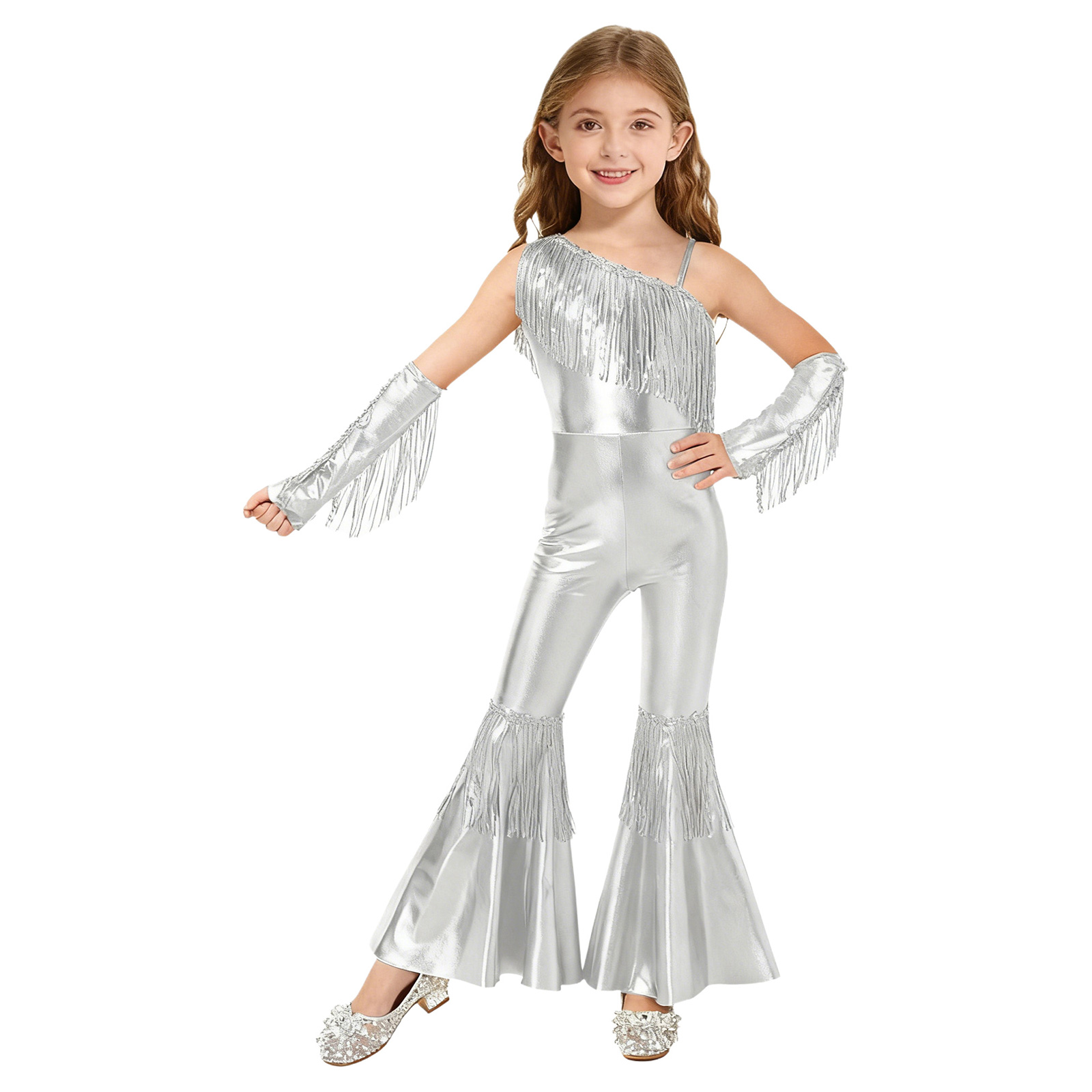 Girls Street Jazz Dance Costum - Street Fashion Girl reseña y precio