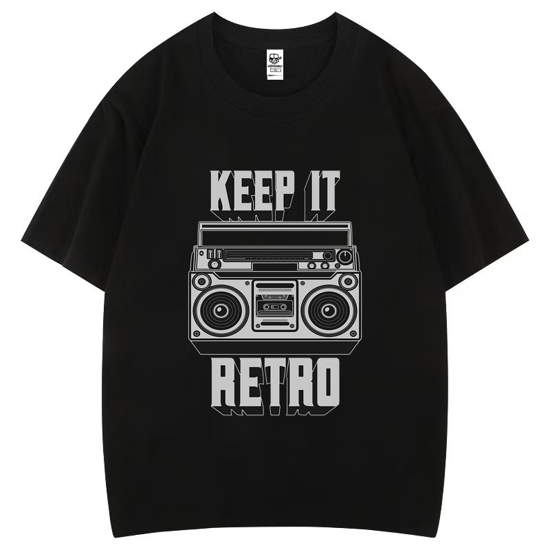 Keep It Retro Music Quote Cott - Street Style Fashion Quotes reseña y precio