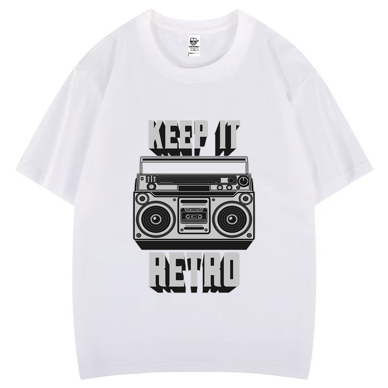 Keep It Retro Music Quote Cott - Street Style Fashion Quotes reseña y precio