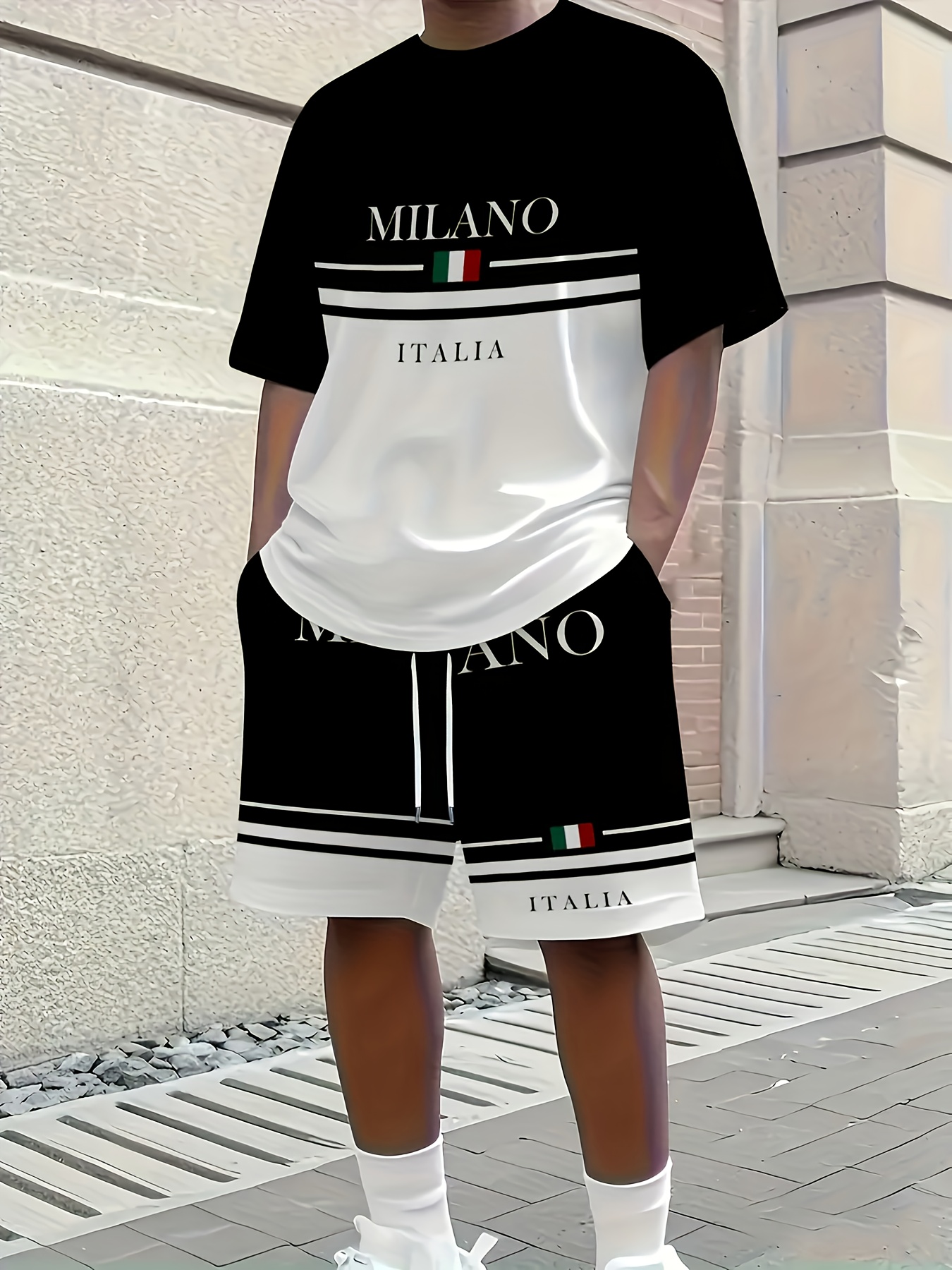2026 Summer New Men's Short-Sl - Street Fashion Style reseña y precio