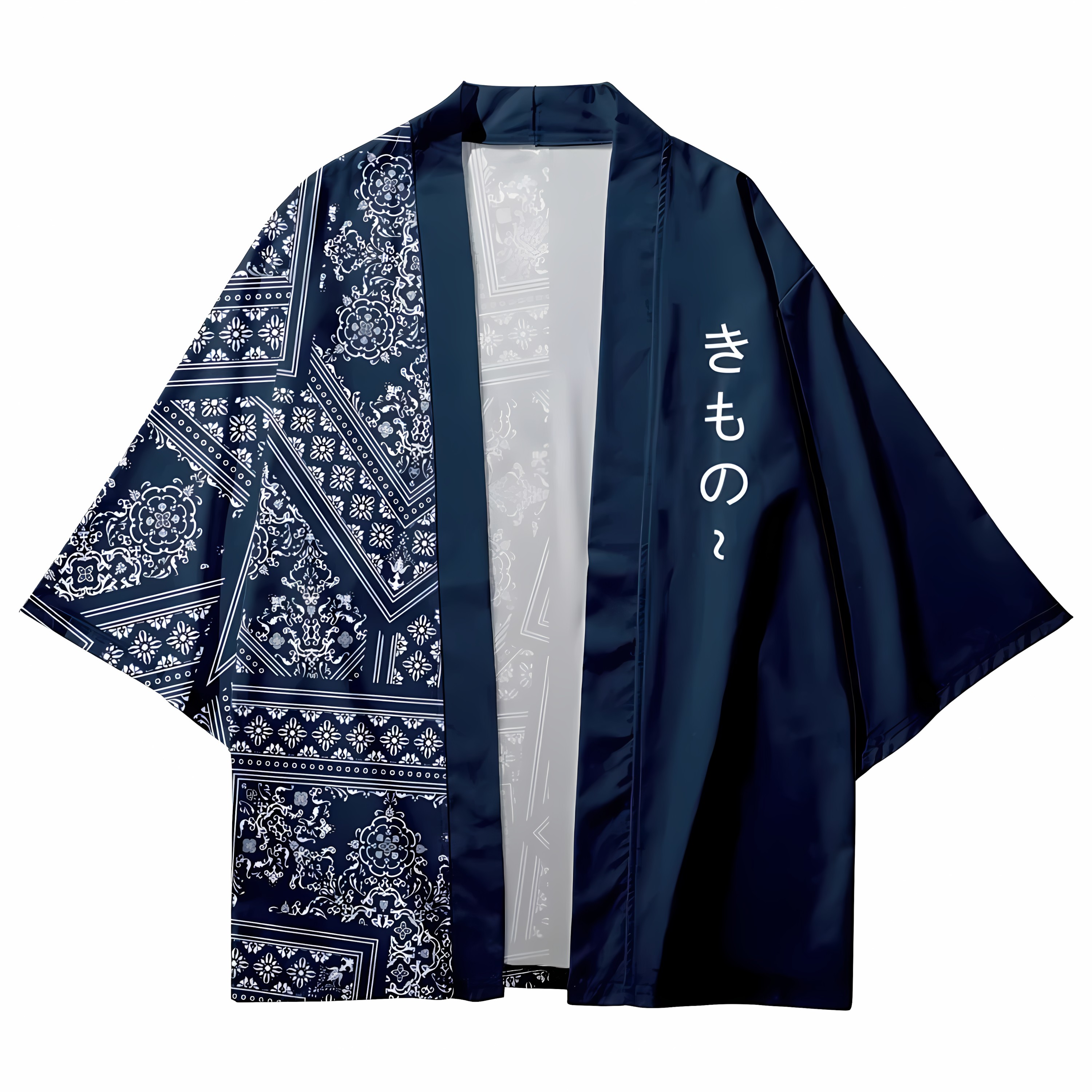 2026 Summer New Men's Kimono w - Street Fashion Kimono reseña y precio