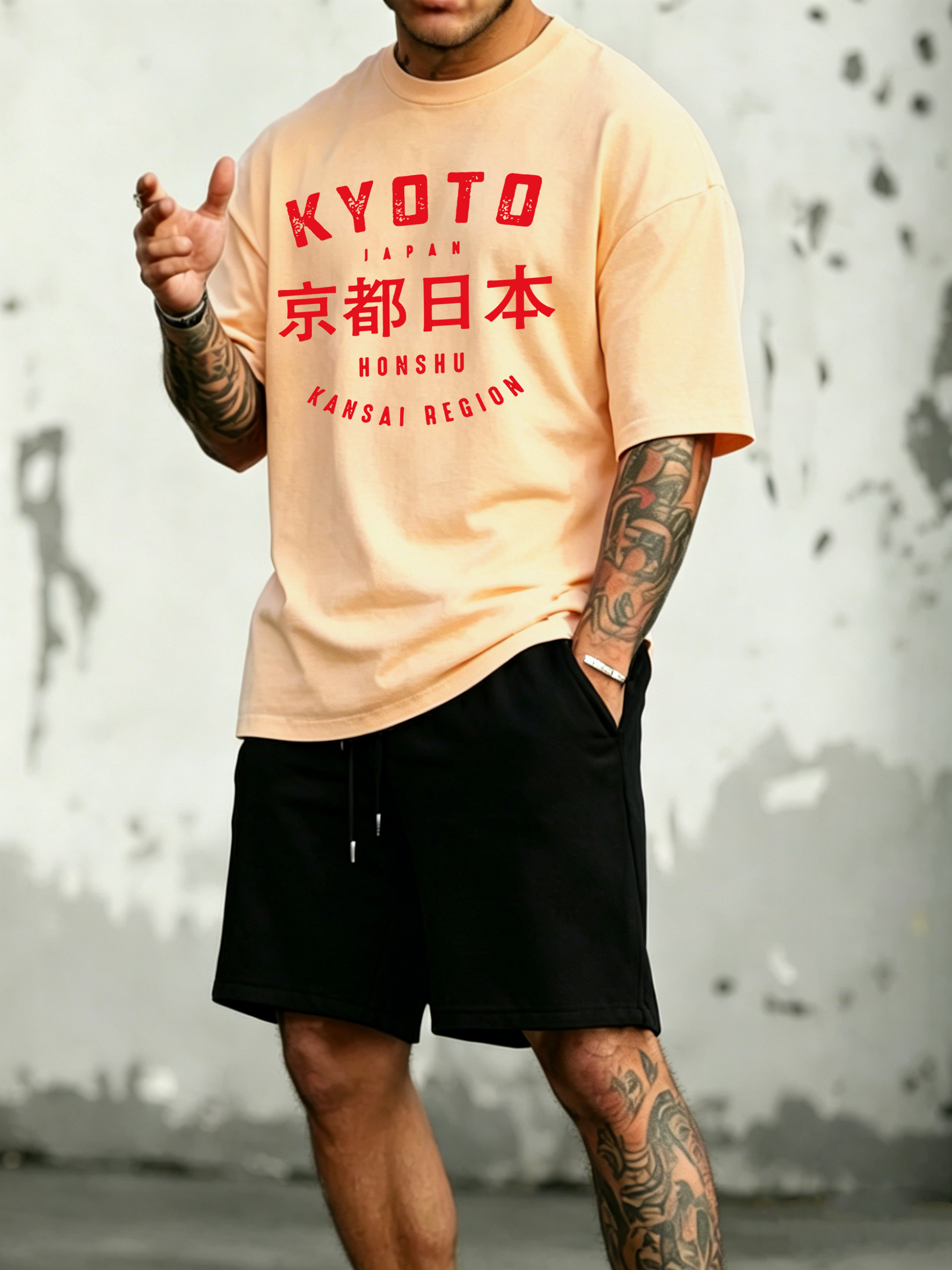 Kyoto Japan Honshu Print Cotto - Street Fashion Kyoto reseña y precio
