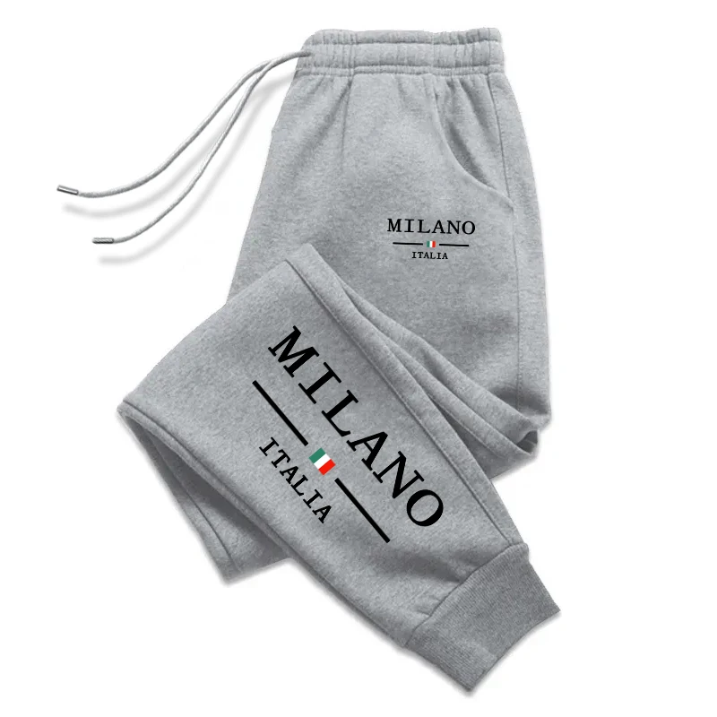 Milan Printed Mens Sweatpants  - Street Fashion Of Milan reseña y precio