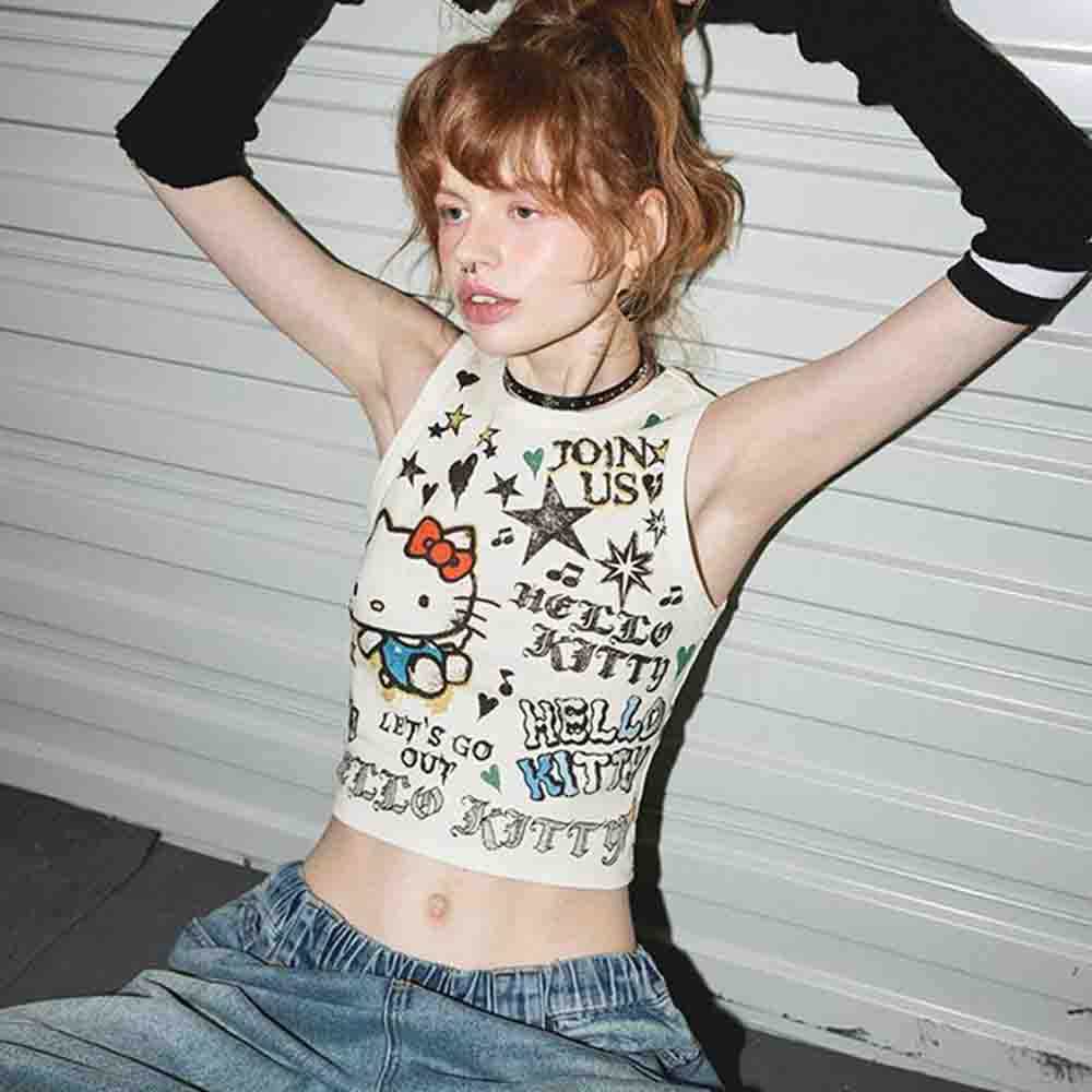 Sanrio Hello Kitties Women's C - Street Fashion Girl reseña y precio