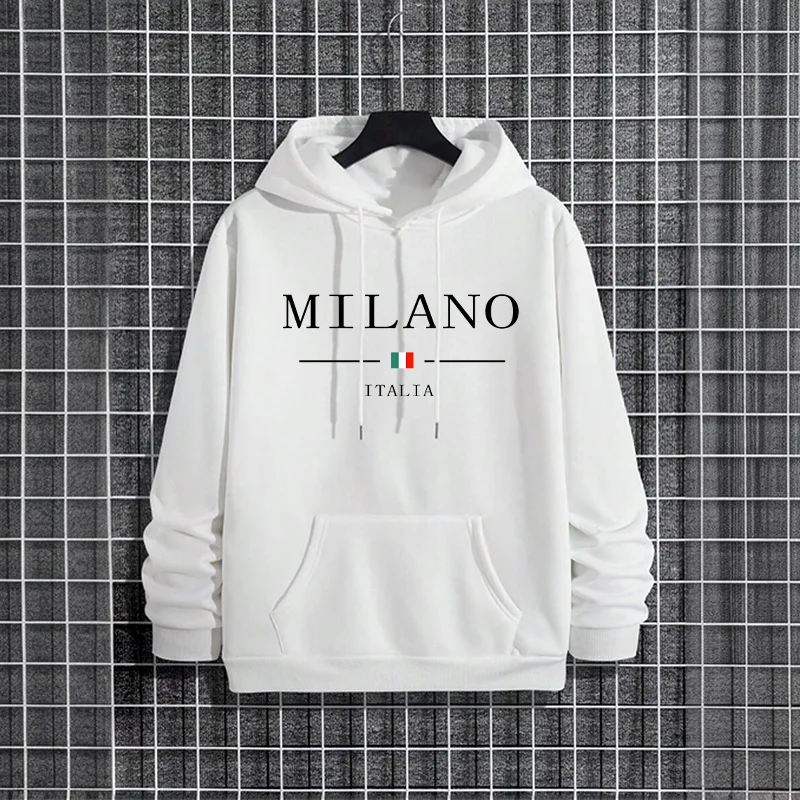 Italy Milan Fashion Men's Hood - Street Fashion Of Milan reseña y precio