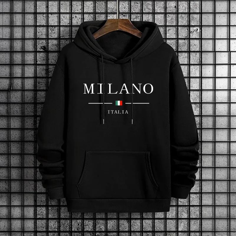 Italy Milan Fashion Men's Hood - Street Fashion Of Milan reseña y precio