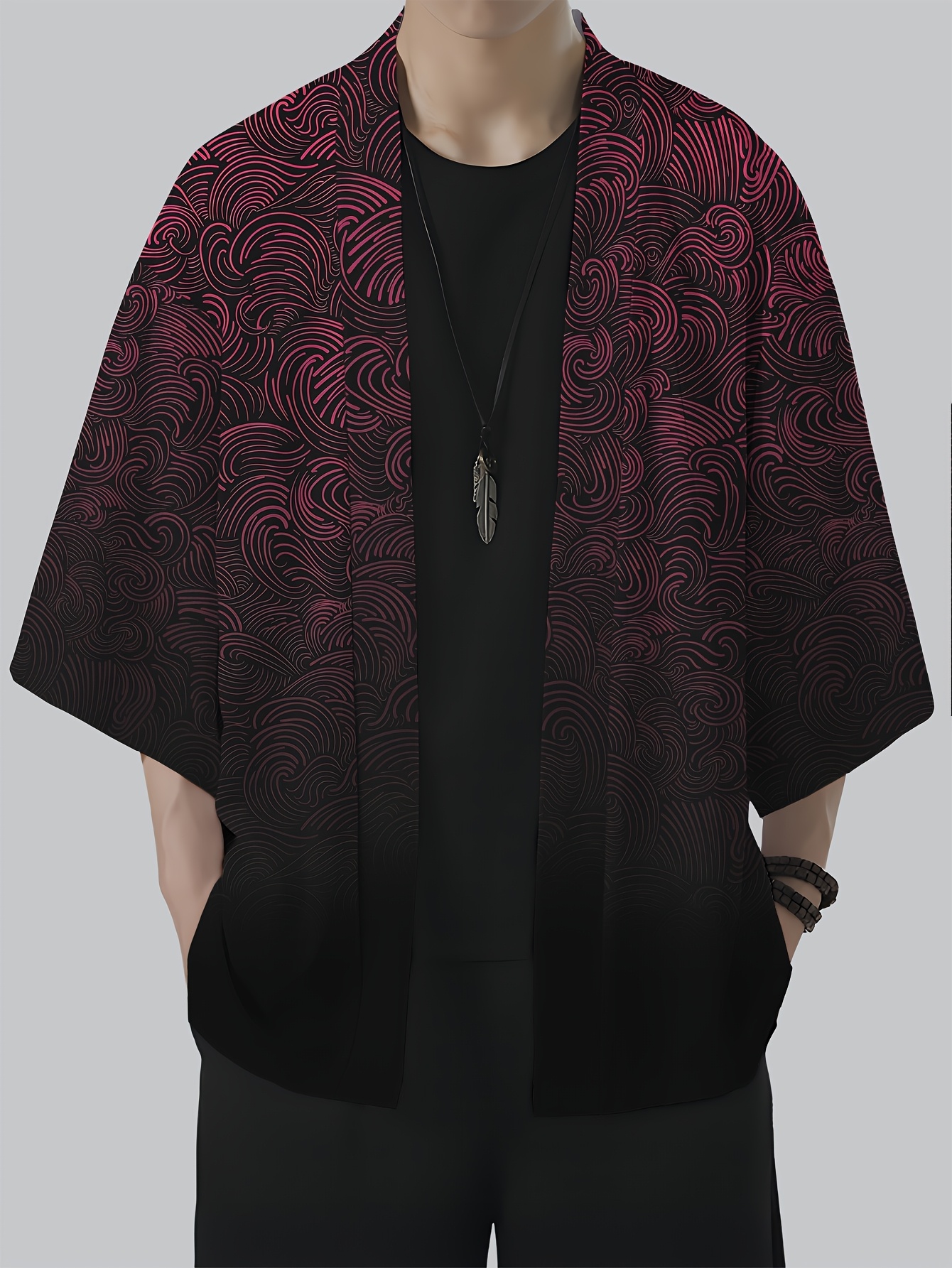 2026 Summer New Men's Kimono 3 - Street Fashion Style reseña y precio