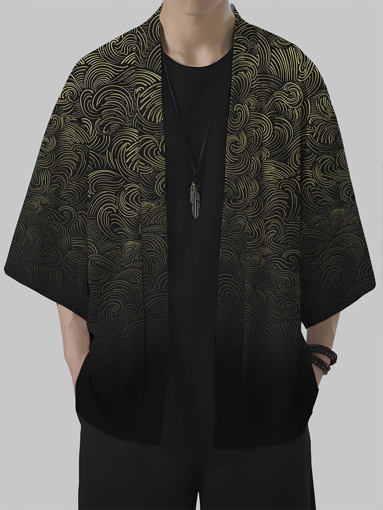 2026 Summer New Men's Kimono 3 - Street Fashion Style reseña y precio