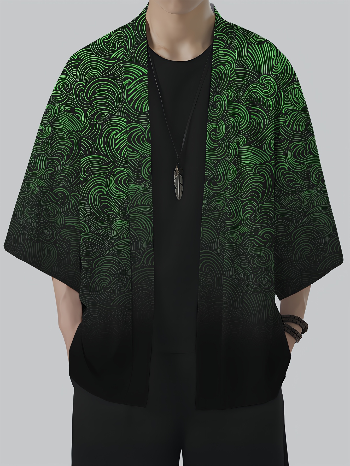 2026 Summer New Men's Kimono 3 - Street Fashion Style reseña y precio