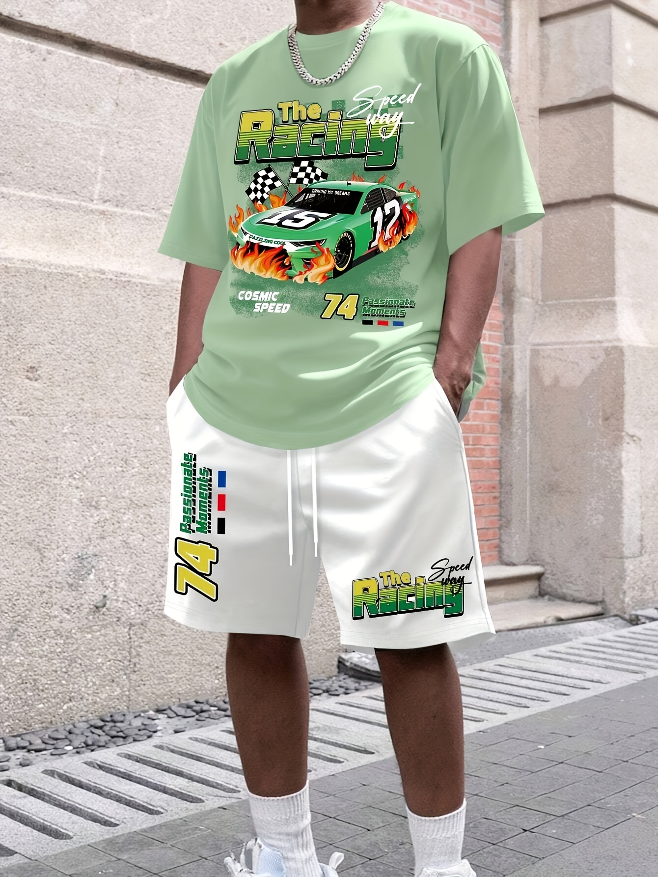 2026 Summer New Men's Short-Sl - Street Fashion Style reseña y precio