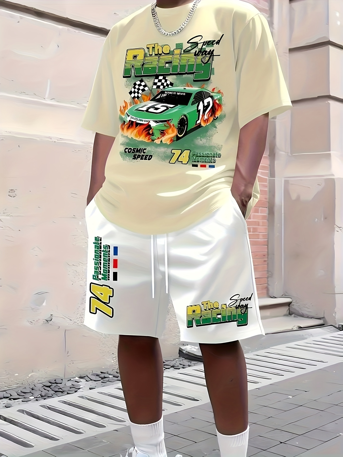 2026 Summer New Men's Short-Sl - Street Fashion Style reseña y precio