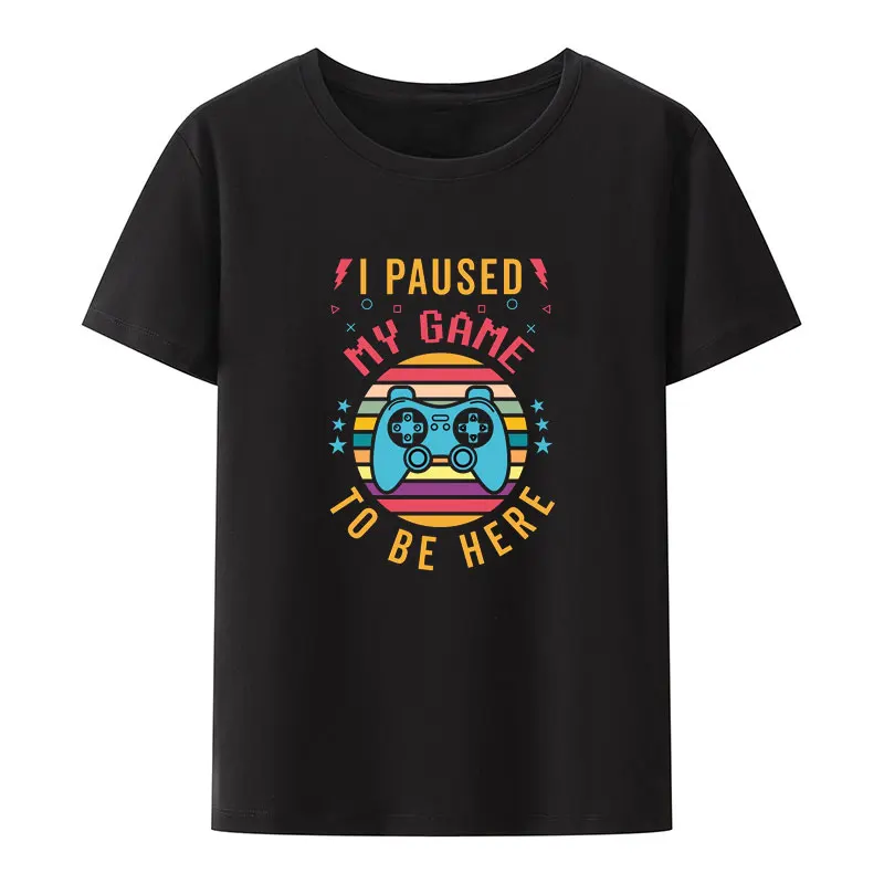 Funny Gaming Quotes I Paused M - Street Style Fashion Quotes reseña y precio